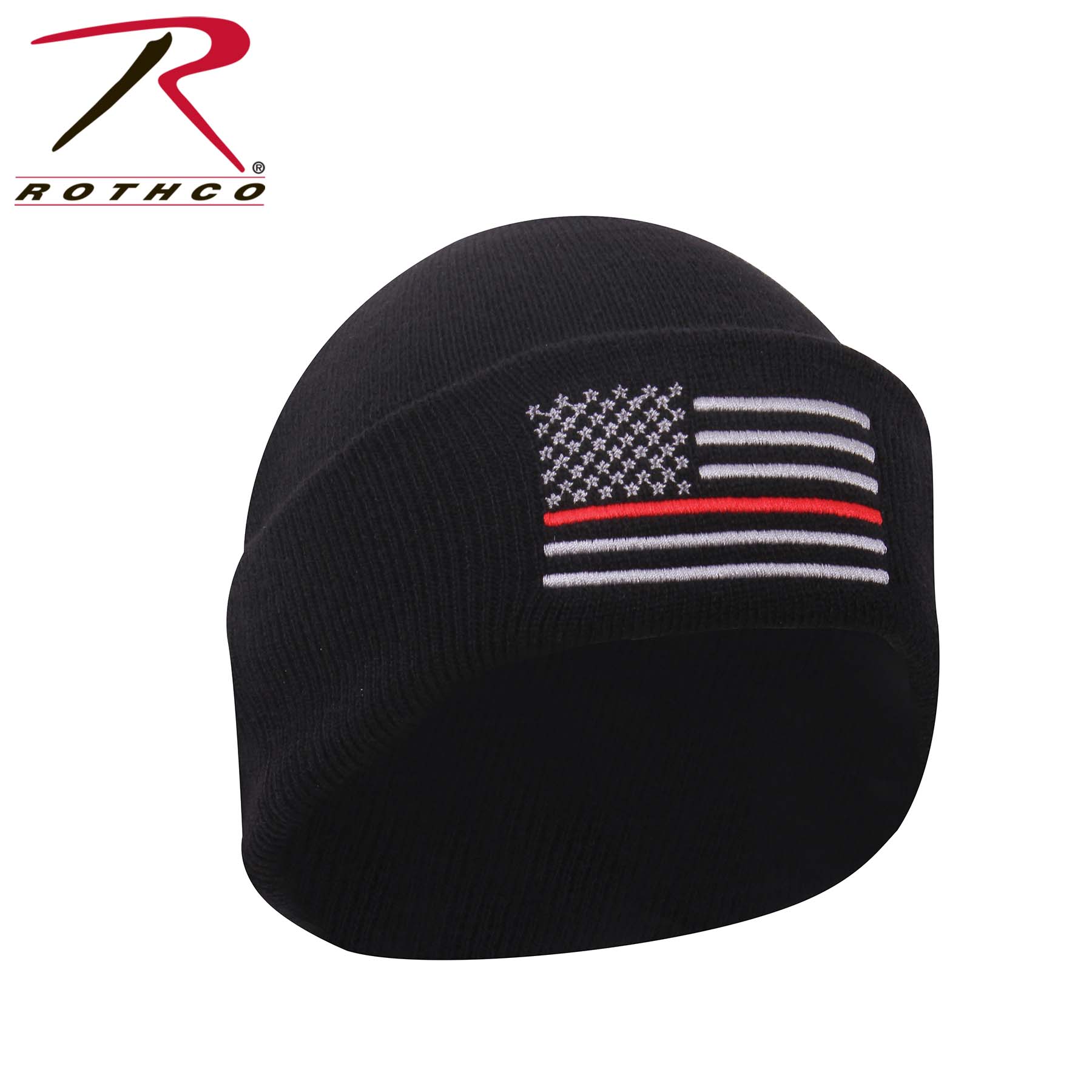 Rothco Deluxe Thin Red Line Watch Cap LARSON TACTICAL SUPPLY