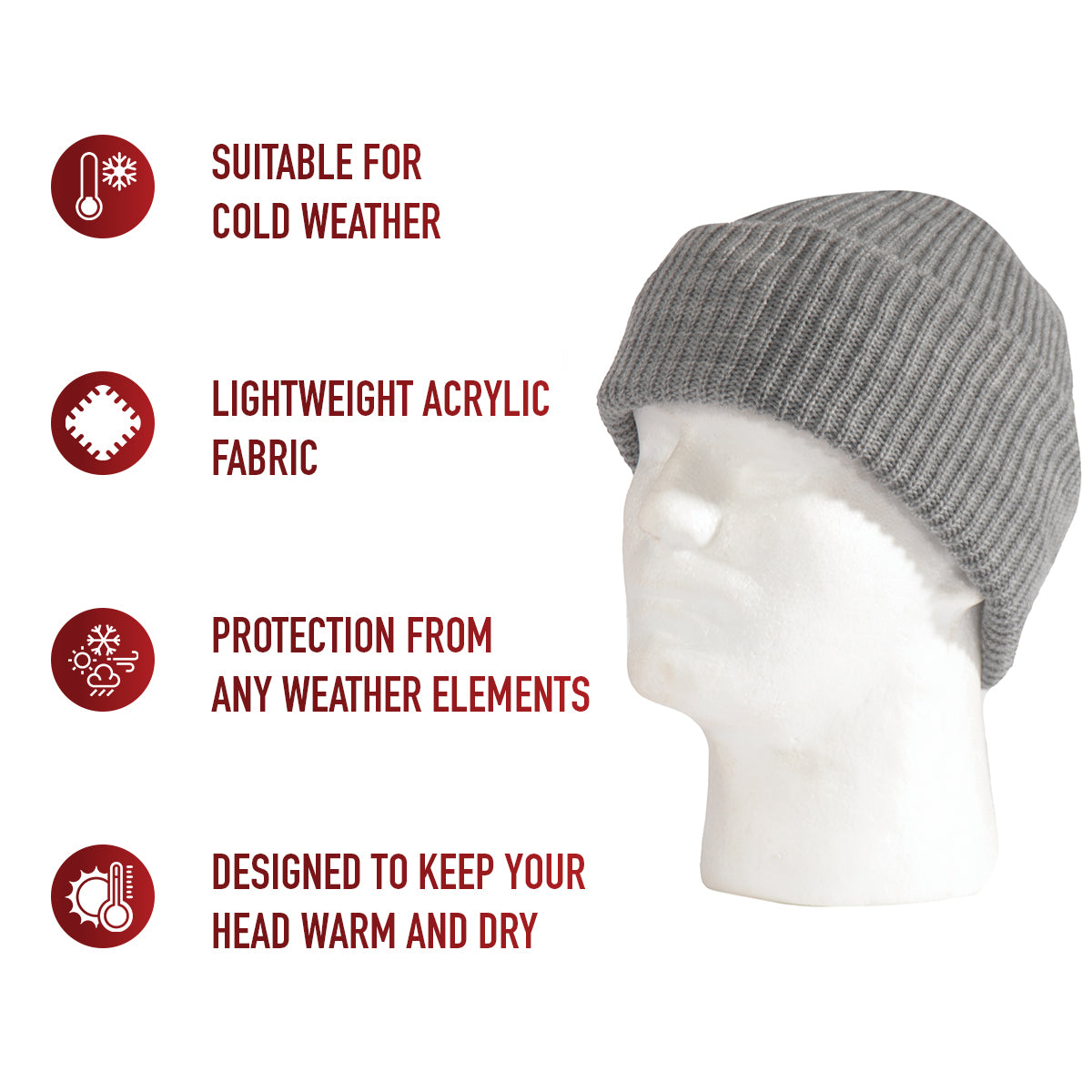 Rothco Acrylic Watch Caps LARSON TACTICAL SUPPLY