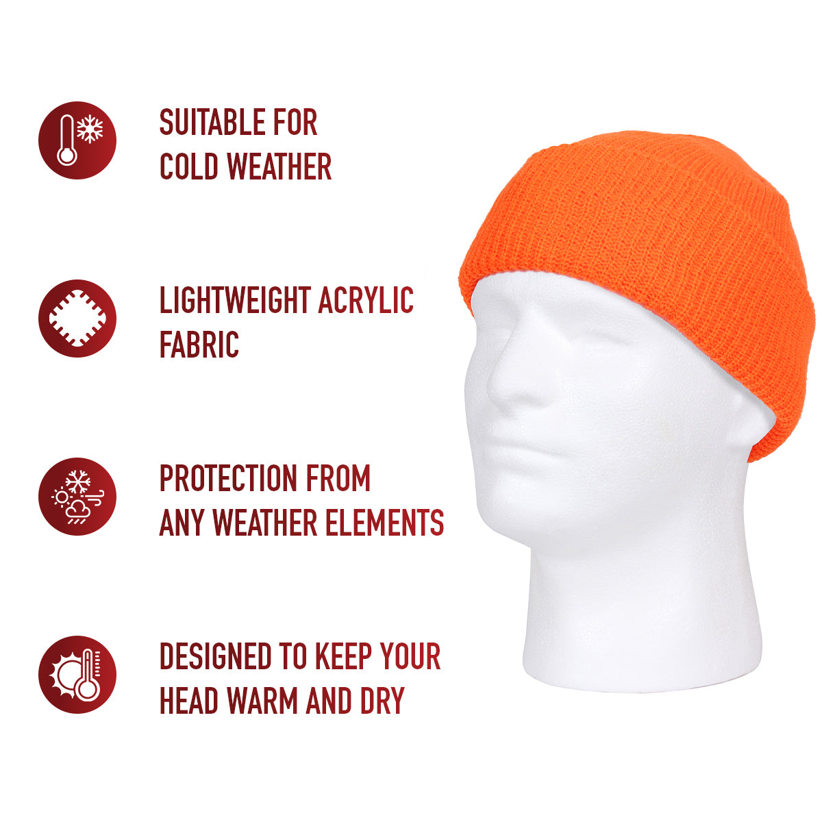 Rothco Acrylic Watch Caps LARSON TACTICAL SUPPLY