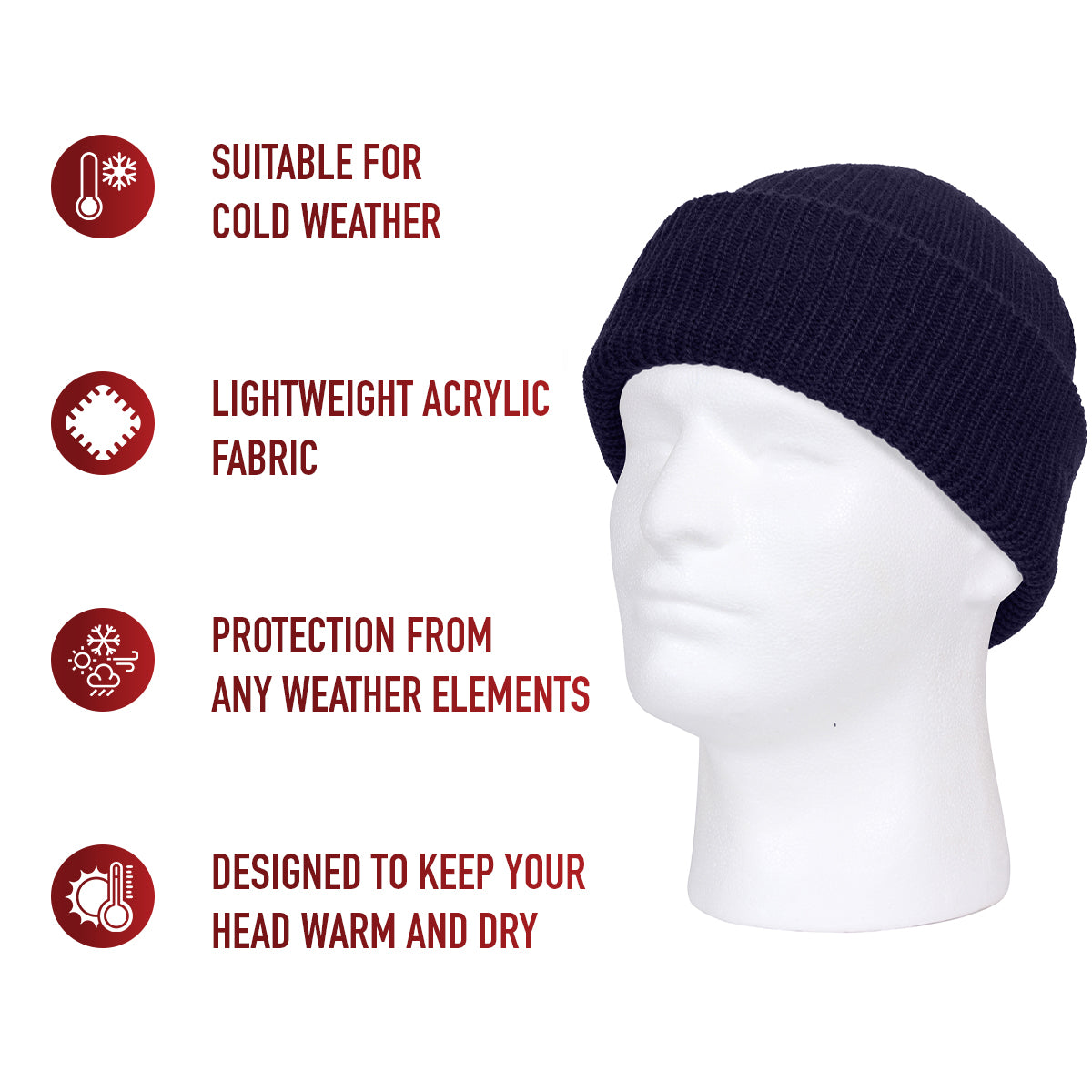 Rothco Acrylic Watch Caps LARSON TACTICAL SUPPLY