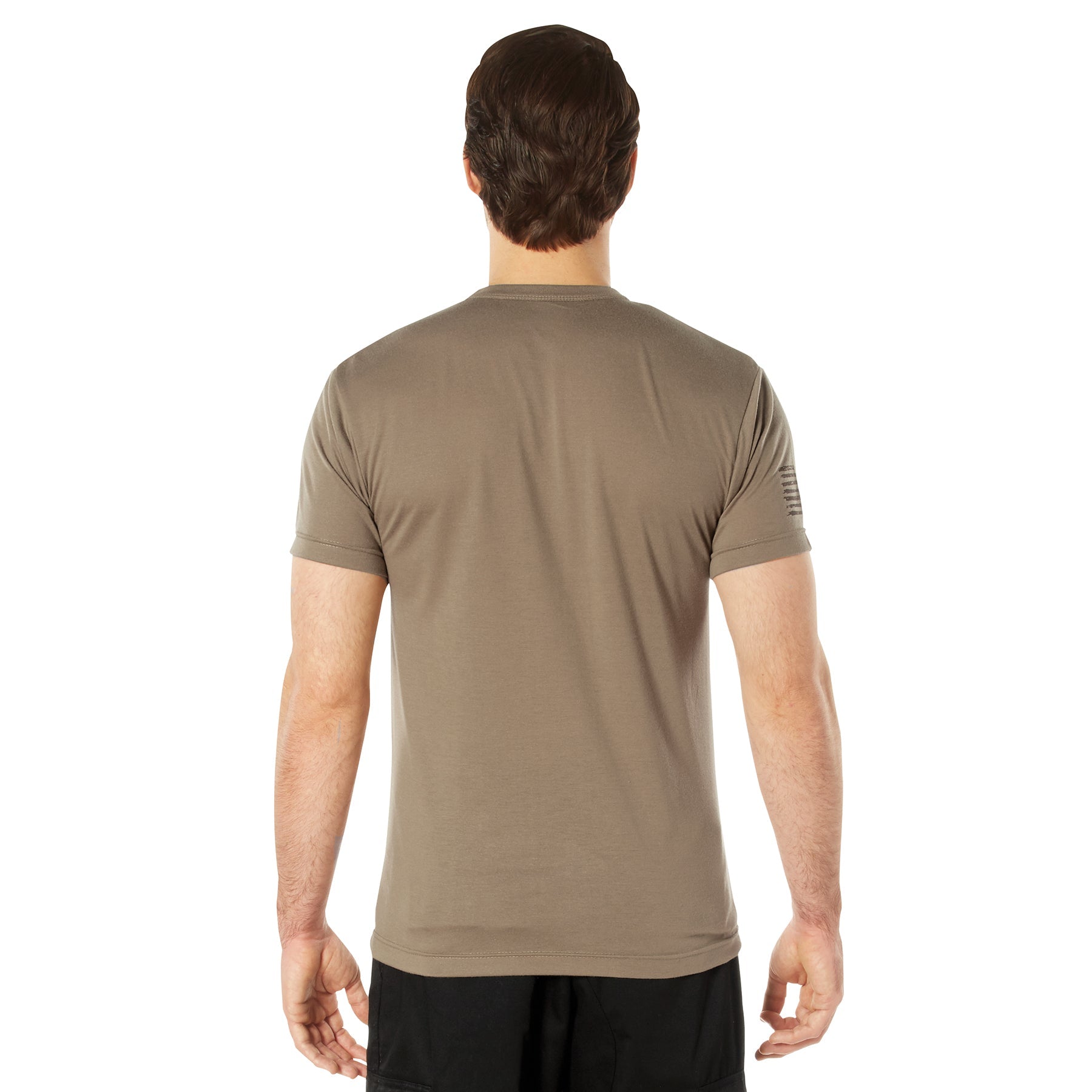 Rothco USMC Eagle, Globe, & Anchor Moisture Wicking T-Shirt - AR 670-1 Coyote Brown LARSON TACTICAL SUPPLY