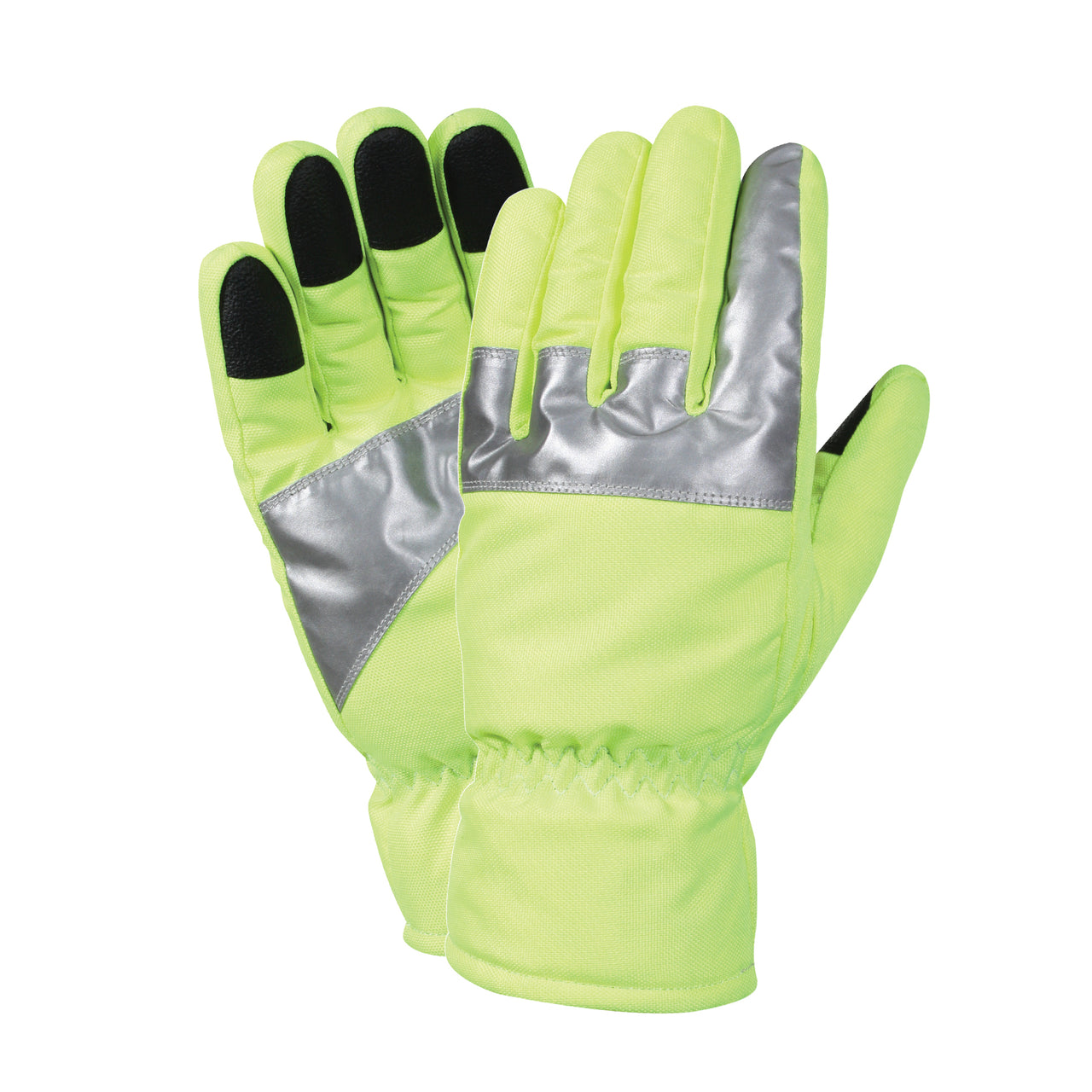 Rothco Safety Green Gloves With Reflective Tape