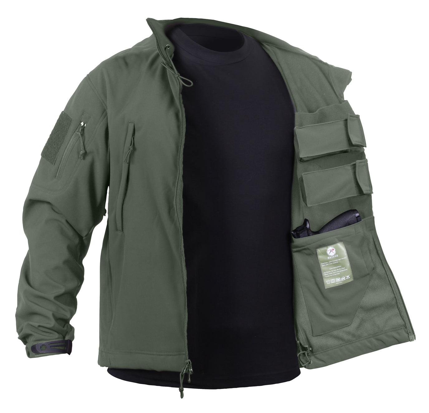 Rothco Concealed Carry Soft Shell Jacket LARSON TACTICAL SUPPLY