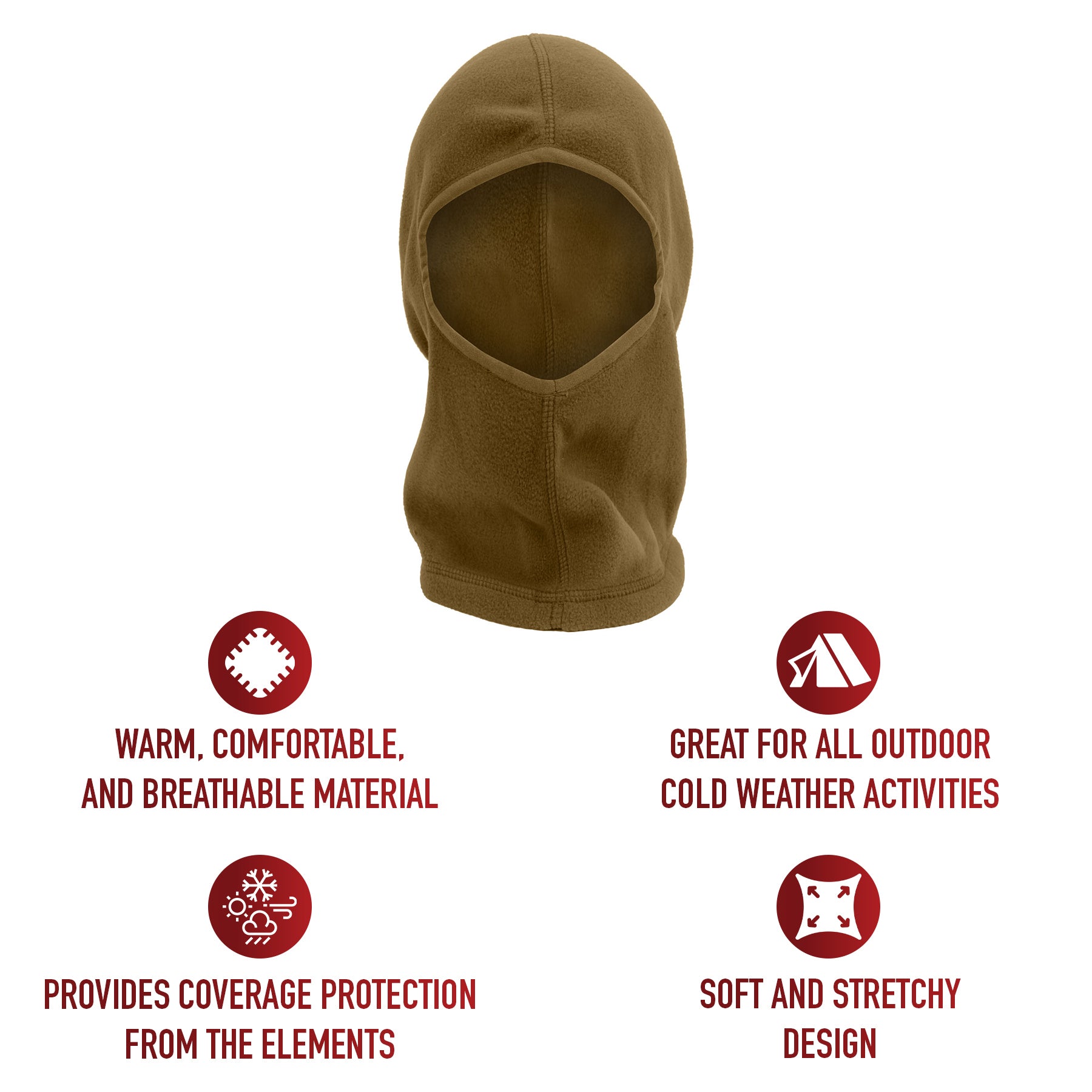 Rothco Polar Fleece Balaclava LARSON TACTICAL SUPPLY