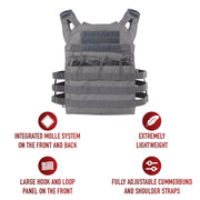 Rothco Lightweight Armor Plate Carrier Vest LARSON TACTICAL SUPPLY