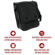 Rothco Canvas Map Case Shoulder Bag LARSON TACTICAL SUPPLY