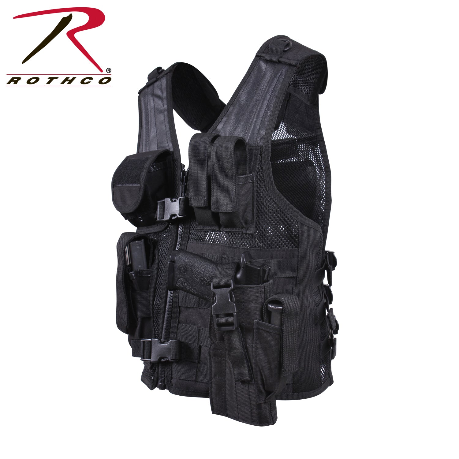 Rothco Kid's Tactical Cross Draw Vest LARSON TACTICAL SUPPLY