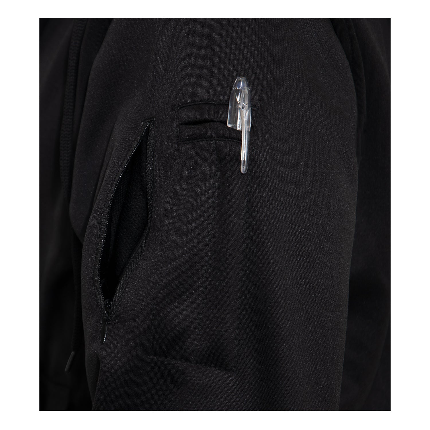 Rothco Thin Blue Line Concealed Carry Zippered Hoodie - Black LARSON TACTICAL SUPPLY