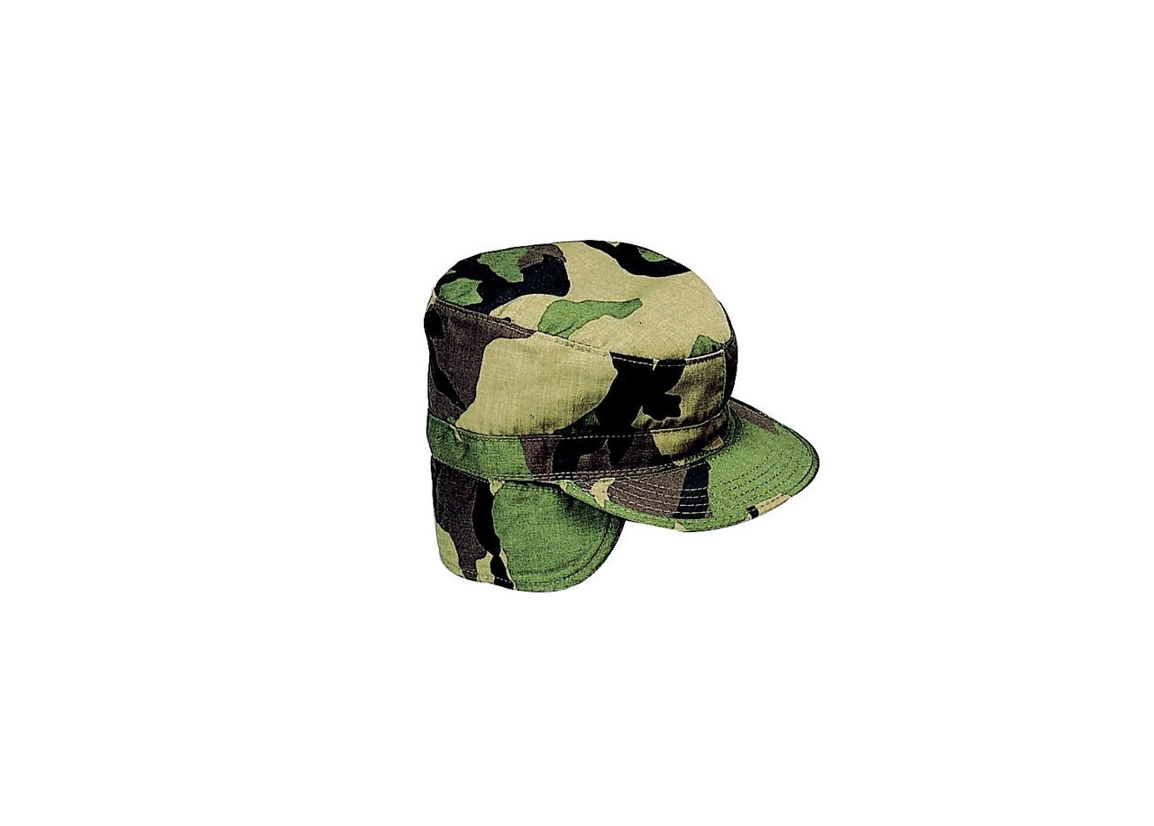 Rothco G.I. Type Combat Caps With Flaps - Olive Drab