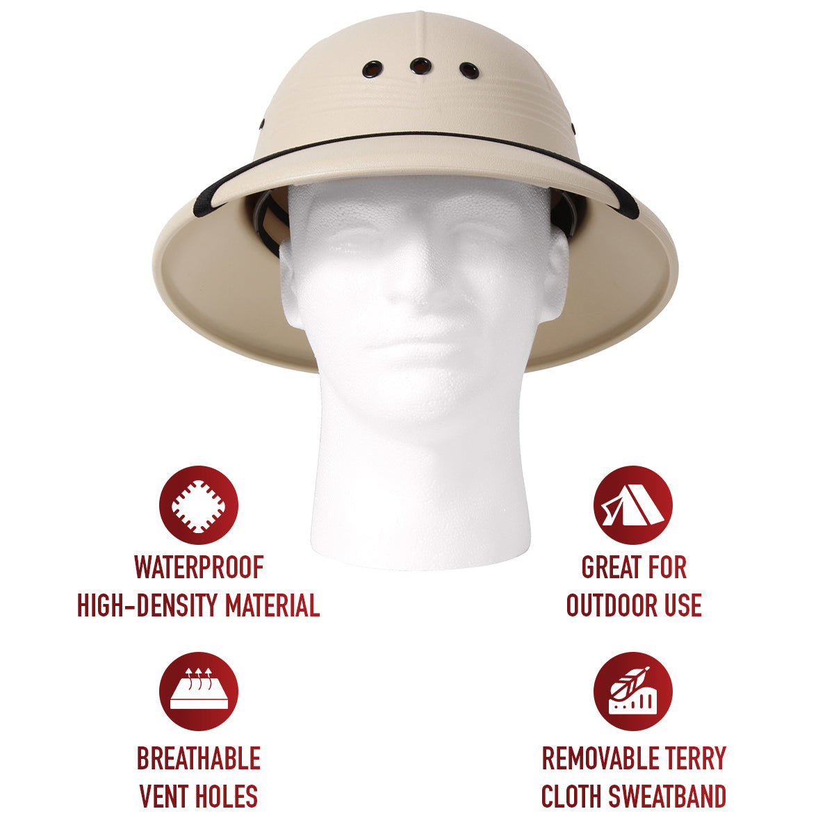 Rothco Pith Helmet LARSON TACTICAL SUPPLY