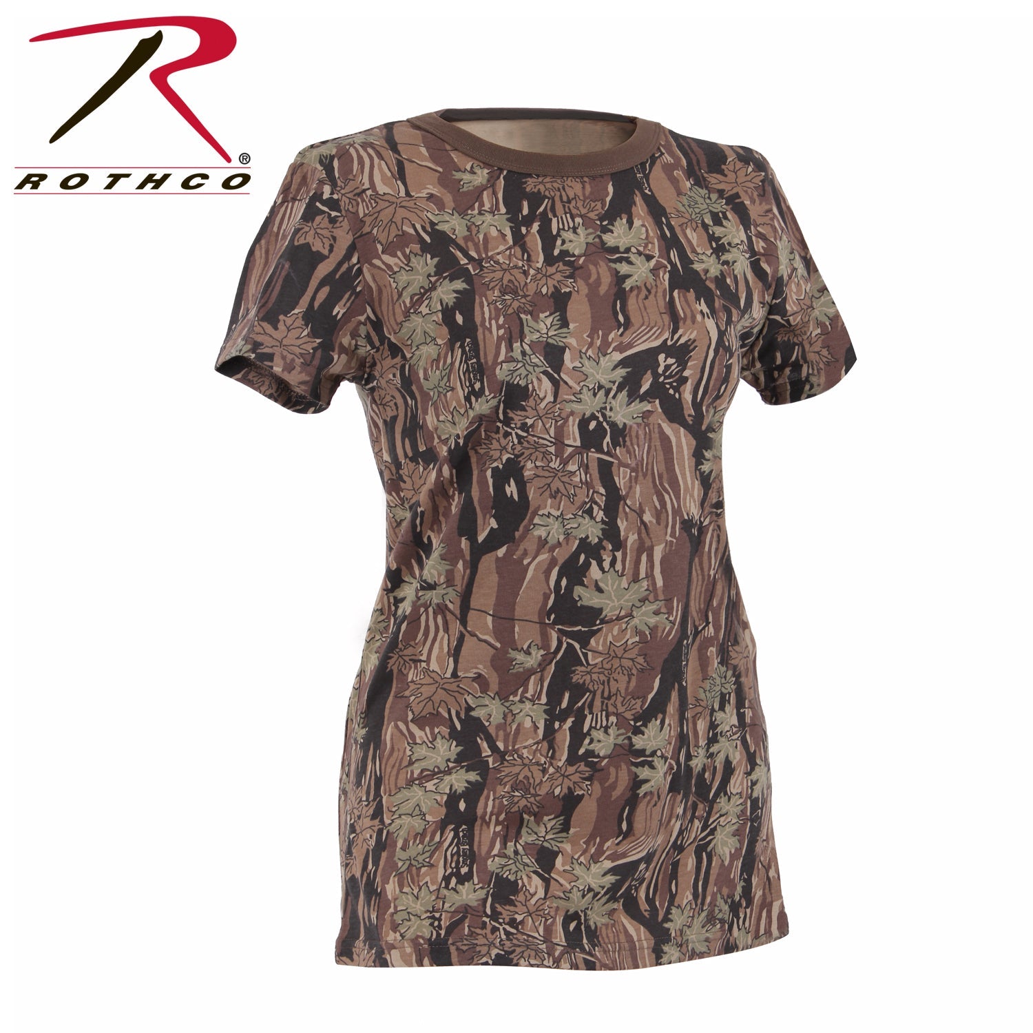Rothco Womens Long Length Camo T-Shirt LARSON TACTICAL SUPPLY