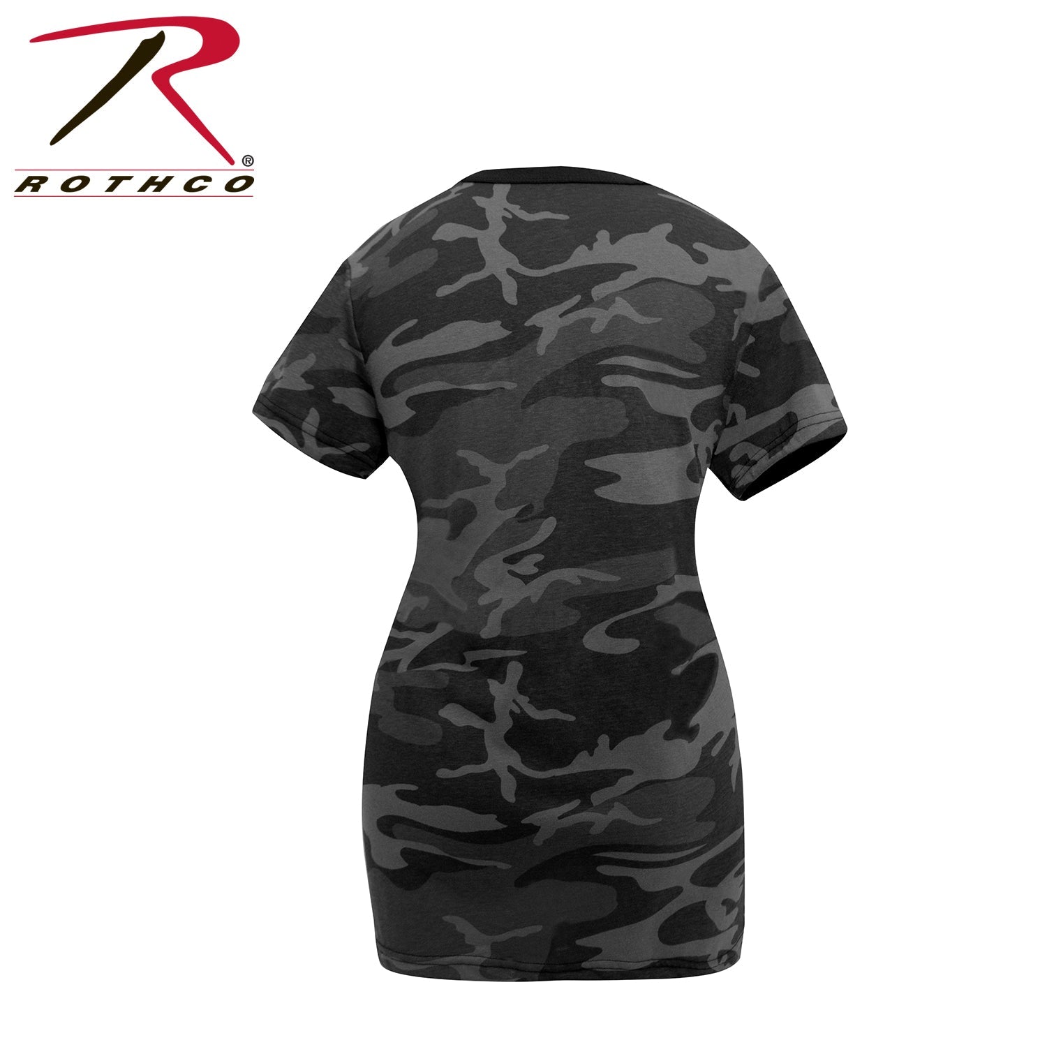 Rothco Womens Long Length Camo T-Shirt LARSON TACTICAL SUPPLY
