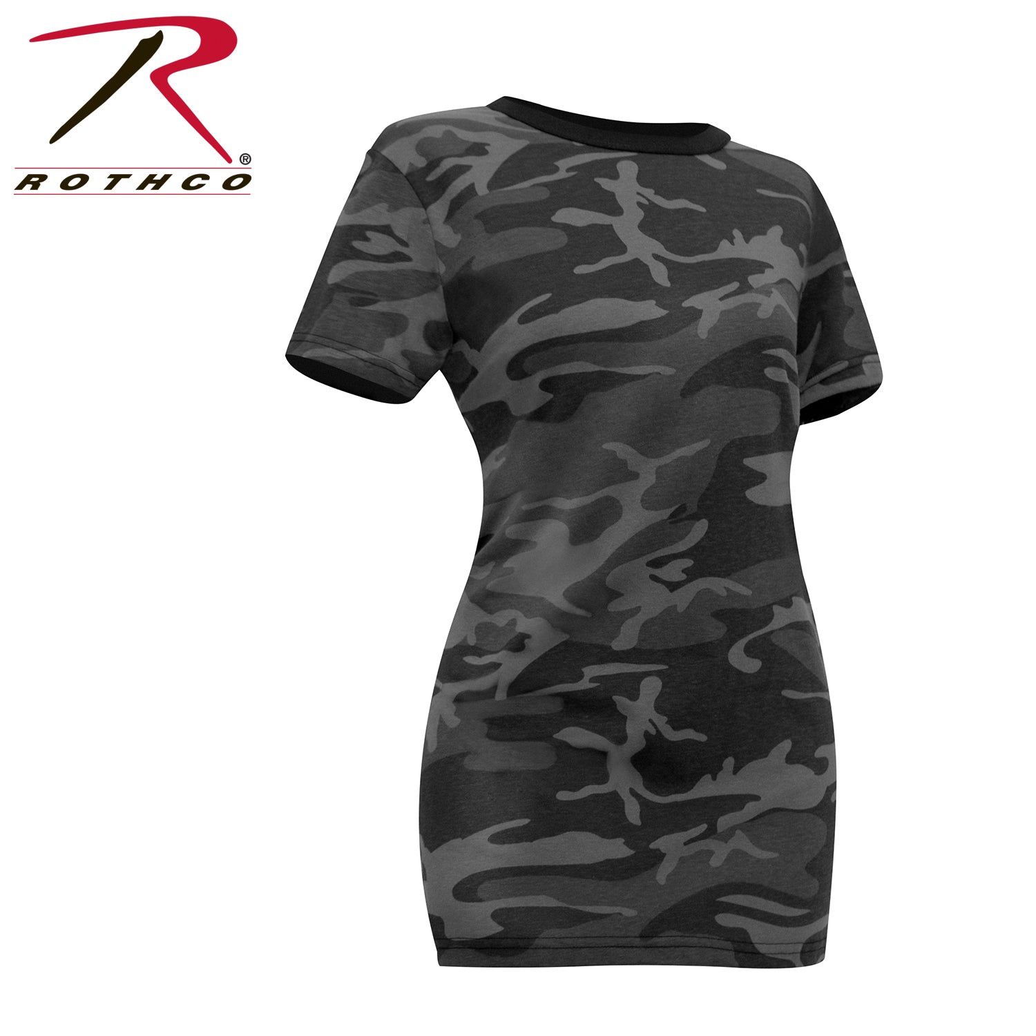 Rothco Womens Long Length Camo T-Shirt LARSON TACTICAL SUPPLY