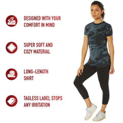 Rothco Womens Long Length Camo T-Shirt LARSON TACTICAL SUPPLY