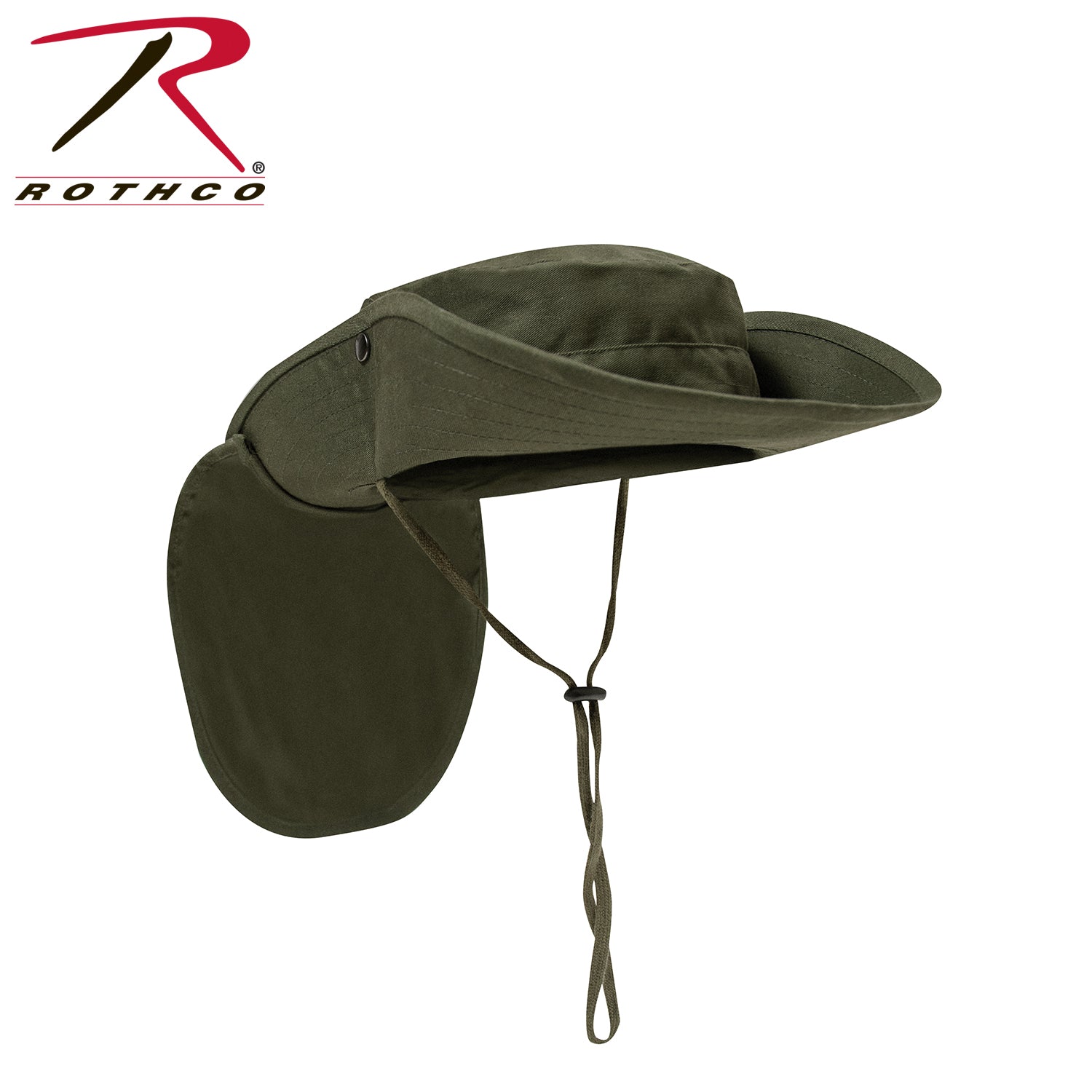 Rothco Adjustable Boonie Hat With Neck Cover LARSON TACTICAL SUPPLY