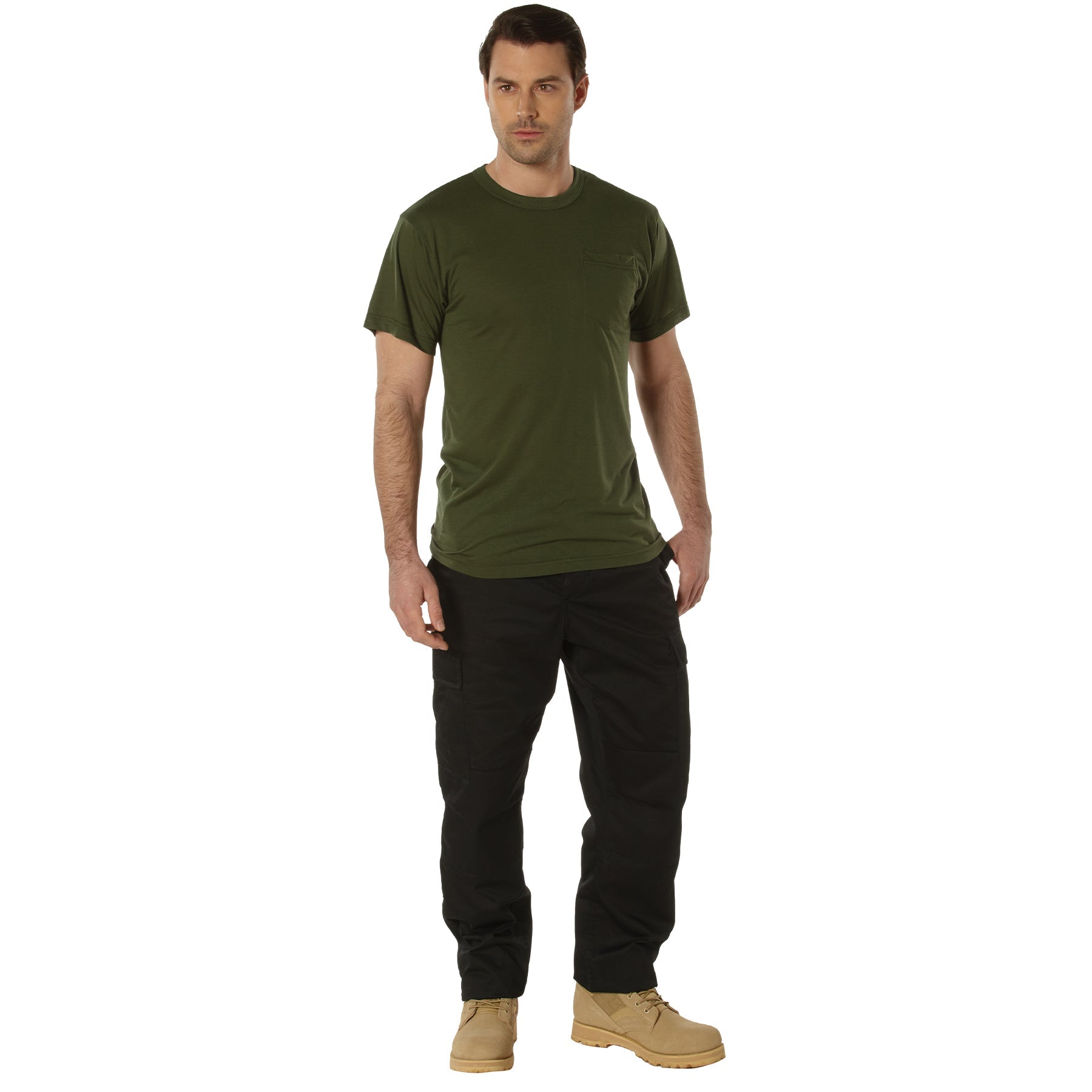 Rothco Moisture Wicking Pocket T-Shirt LARSON TACTICAL SUPPLY