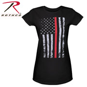 Rothco Womens Thin Red Line Longer T-Shirt LARSON TACTICAL SUPPLY