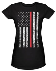 Rothco Womens Thin Red Line Longer T-Shirt LARSON TACTICAL SUPPLY