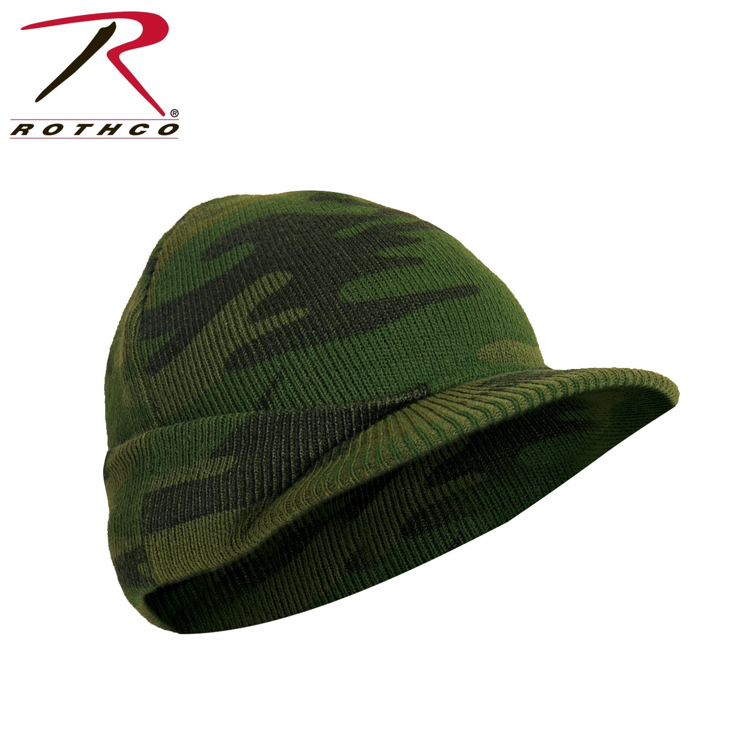 Rothco WWII M1941 Acrylic Knit Watch Cap with Brim LARSON TACTICAL SUPPLY