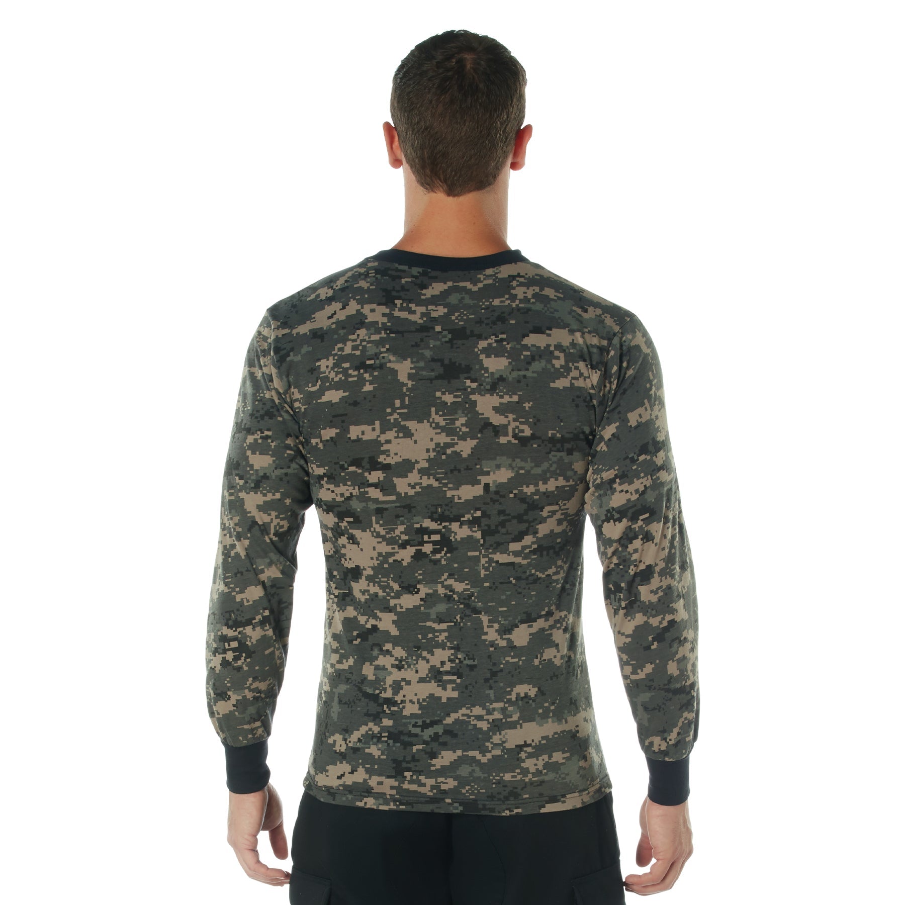 Rothco Long Sleeve Digital Camo T-Shirt LARSON TACTICAL SUPPLY