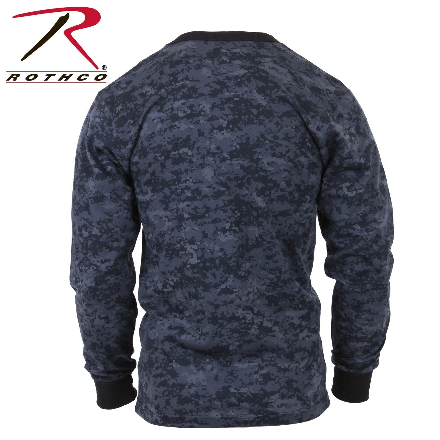 Rothco Long Sleeve Digital Camo T-Shirt LARSON TACTICAL SUPPLY