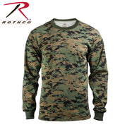 Rothco Long Sleeve Digital Camo T-Shirt LARSON TACTICAL SUPPLY