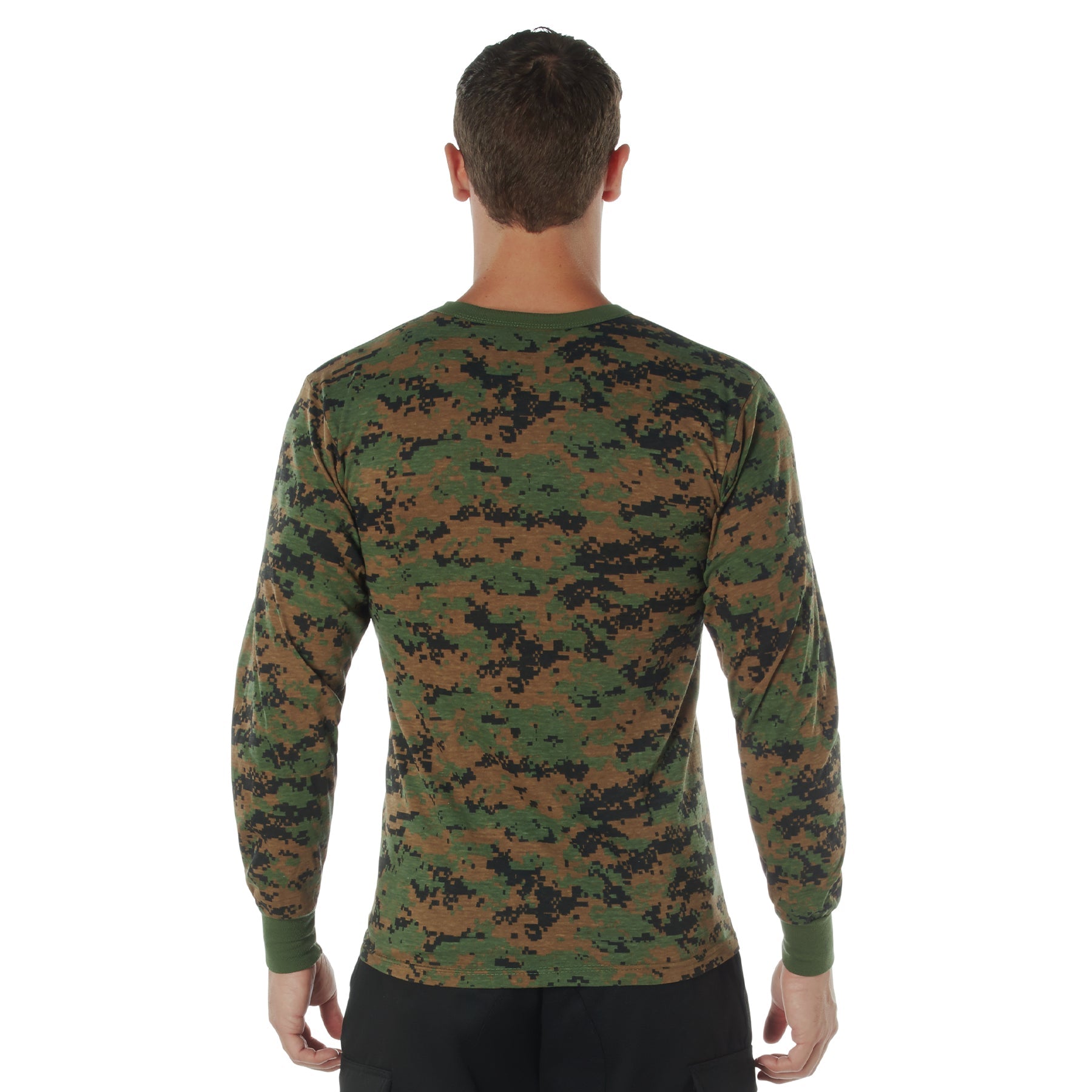 Rothco Long Sleeve Digital Camo T-Shirt LARSON TACTICAL SUPPLY