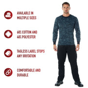 Rothco Long Sleeve Digital Camo T-Shirt LARSON TACTICAL SUPPLY