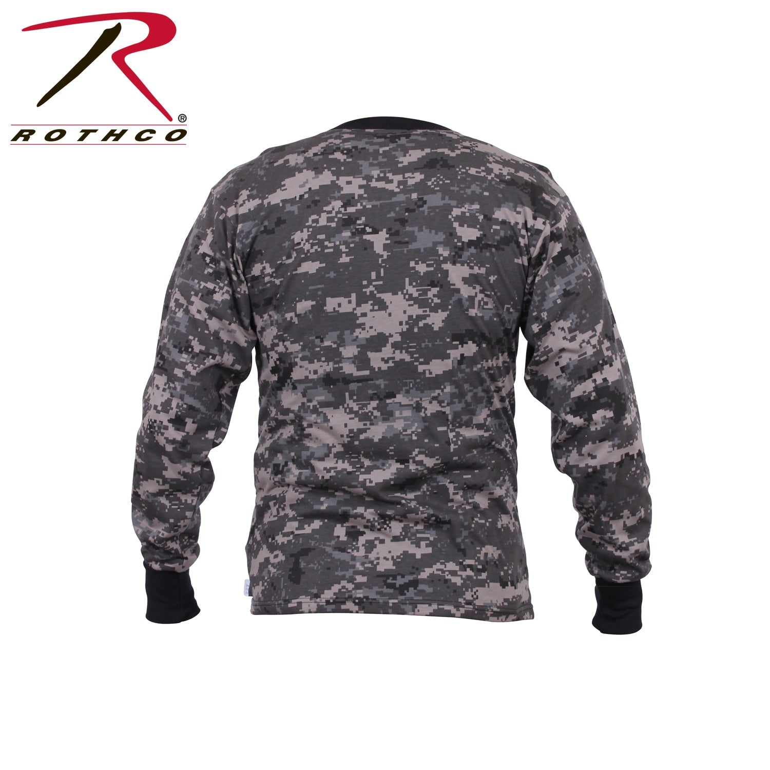 Rothco Long Sleeve Digital Camo T-Shirt LARSON TACTICAL SUPPLY