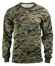 Rothco Long Sleeve Digital Camo T-Shirt LARSON TACTICAL SUPPLY