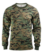 Rothco Long Sleeve Digital Camo T-Shirt LARSON TACTICAL SUPPLY