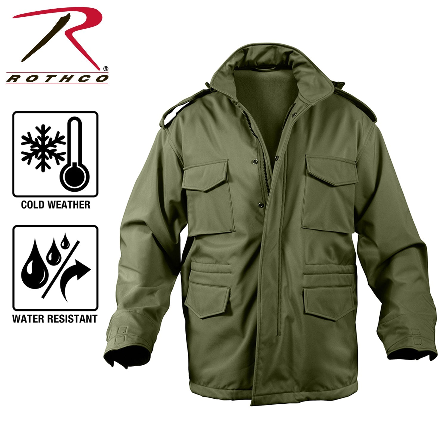 Rothco Soft Shell Tactical M-65 Field Jacket LARSON TACTICAL SUPPLY