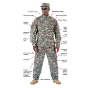 Rothco ACU Digital Camo Combat Uniform Pants LARSON TACTICAL SUPPLY