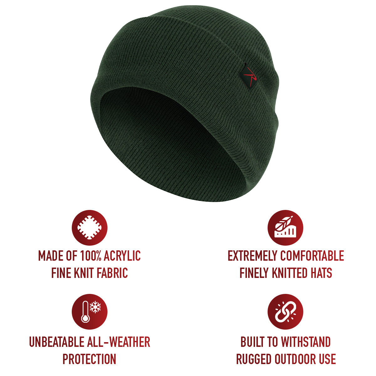 Rothco Deluxe Fine Knit Watch Cap LARSON TACTICAL SUPPLY