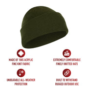 Rothco Deluxe Fine Knit Watch Cap LARSON TACTICAL SUPPLY