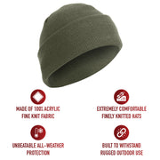 Rothco Deluxe Fine Knit Watch Cap LARSON TACTICAL SUPPLY