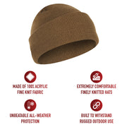Rothco Deluxe Fine Knit Watch Cap LARSON TACTICAL SUPPLY