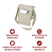 Rothco Vintage Canvas Tech Bag LARSON TACTICAL SUPPLY