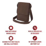 Rothco Vintage Canvas Tech Bag LARSON TACTICAL SUPPLY