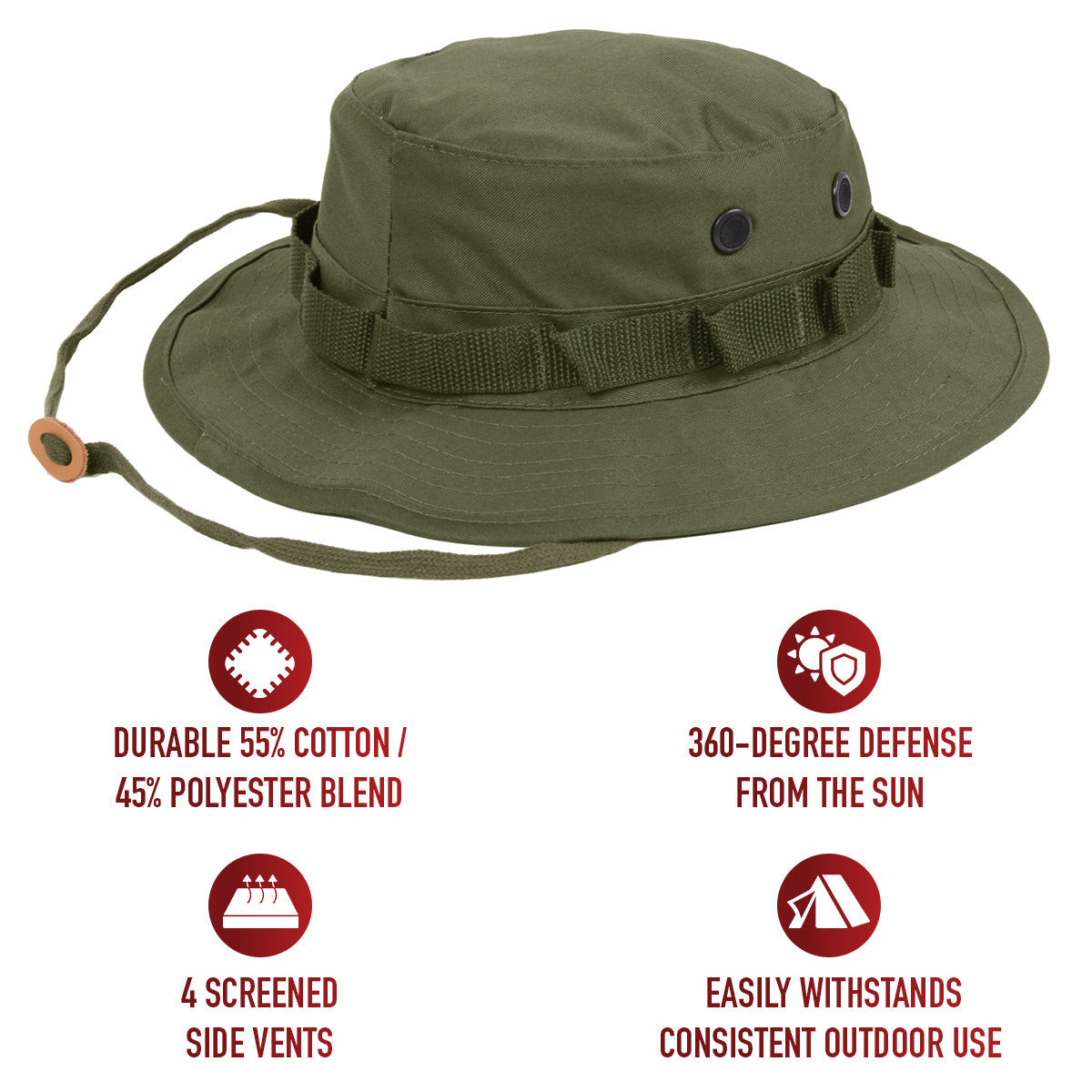 Rothco Boonie Hat LARSON TACTICAL SUPPLY