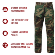 Rothco Rip-Stop BDU Pants LARSON TACTICAL SUPPLY