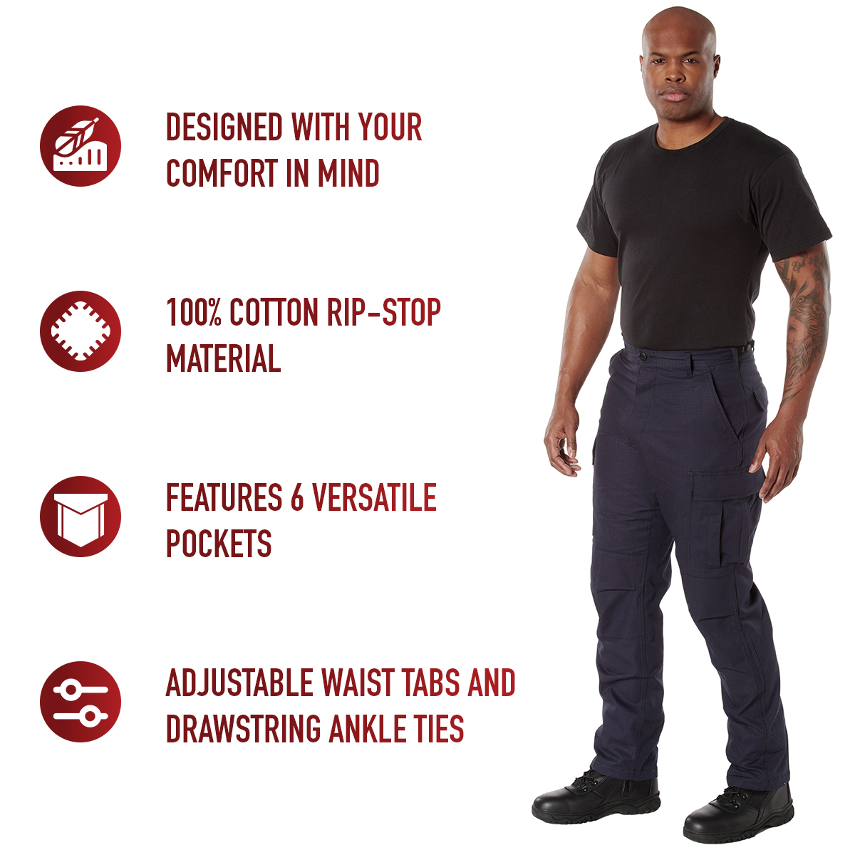 Rothco Rip-Stop BDU Pants LARSON TACTICAL SUPPLY