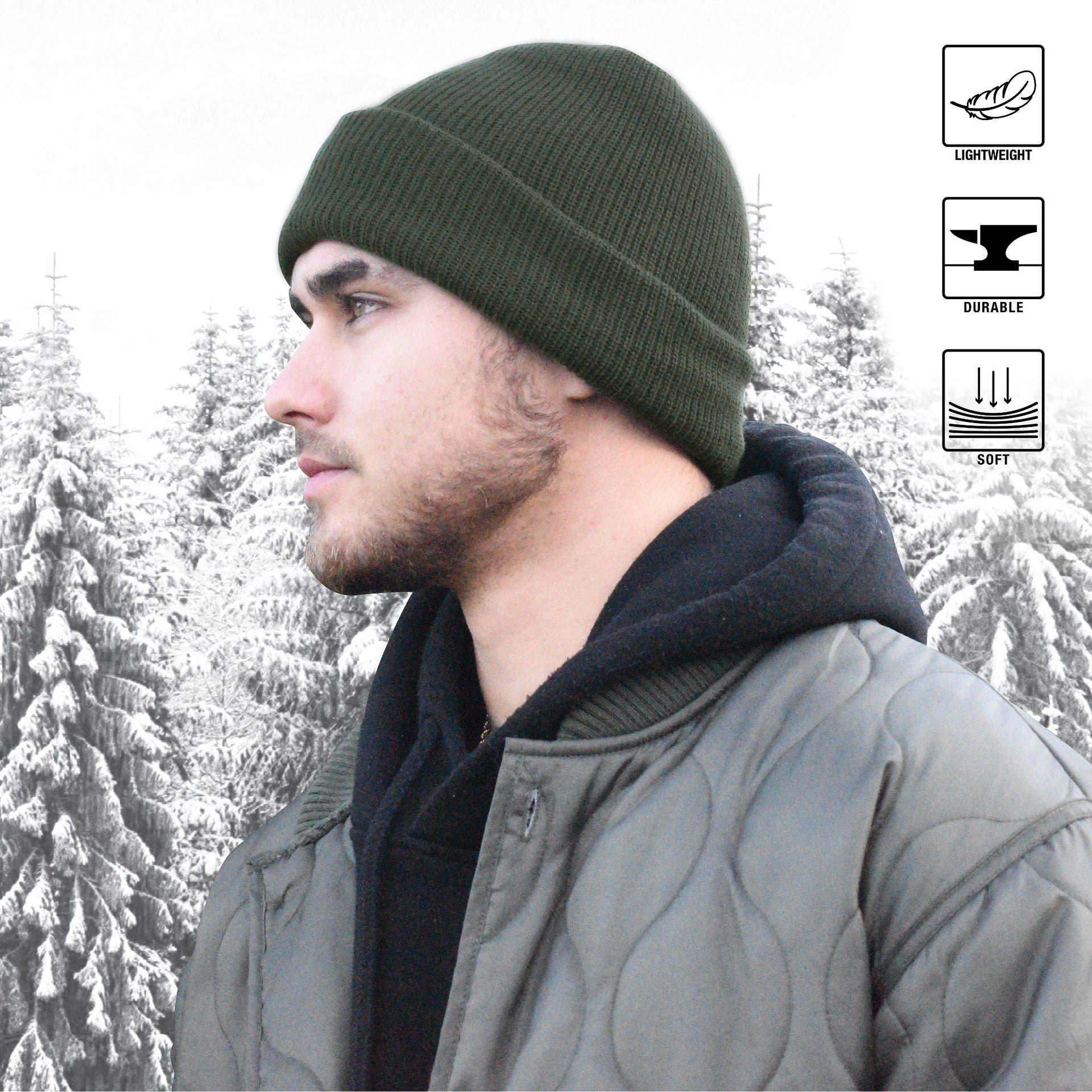 Rothco Wool Watch Cap LARSON TACTICAL SUPPLY