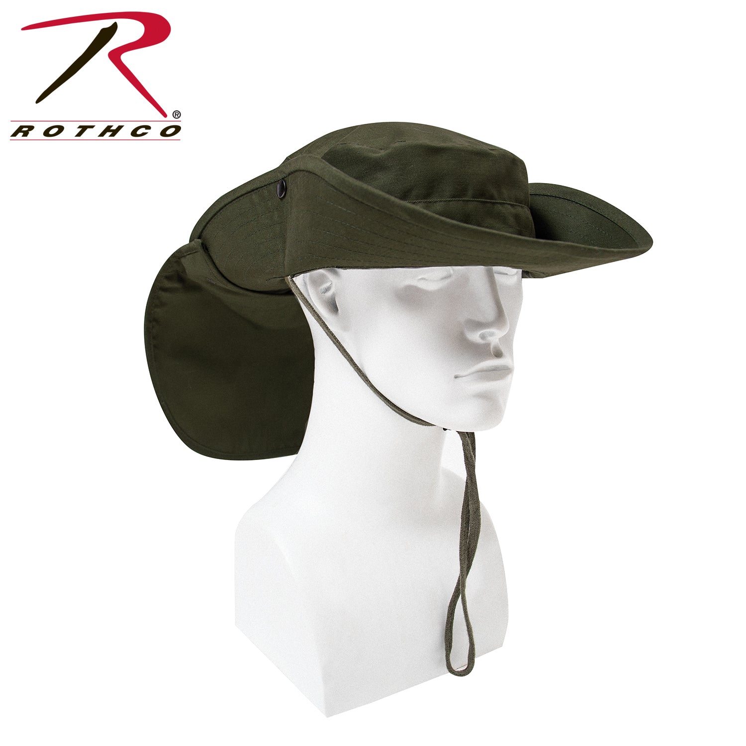 Rothco Adjustable Boonie Hat With Neck Cover LARSON TACTICAL SUPPLY