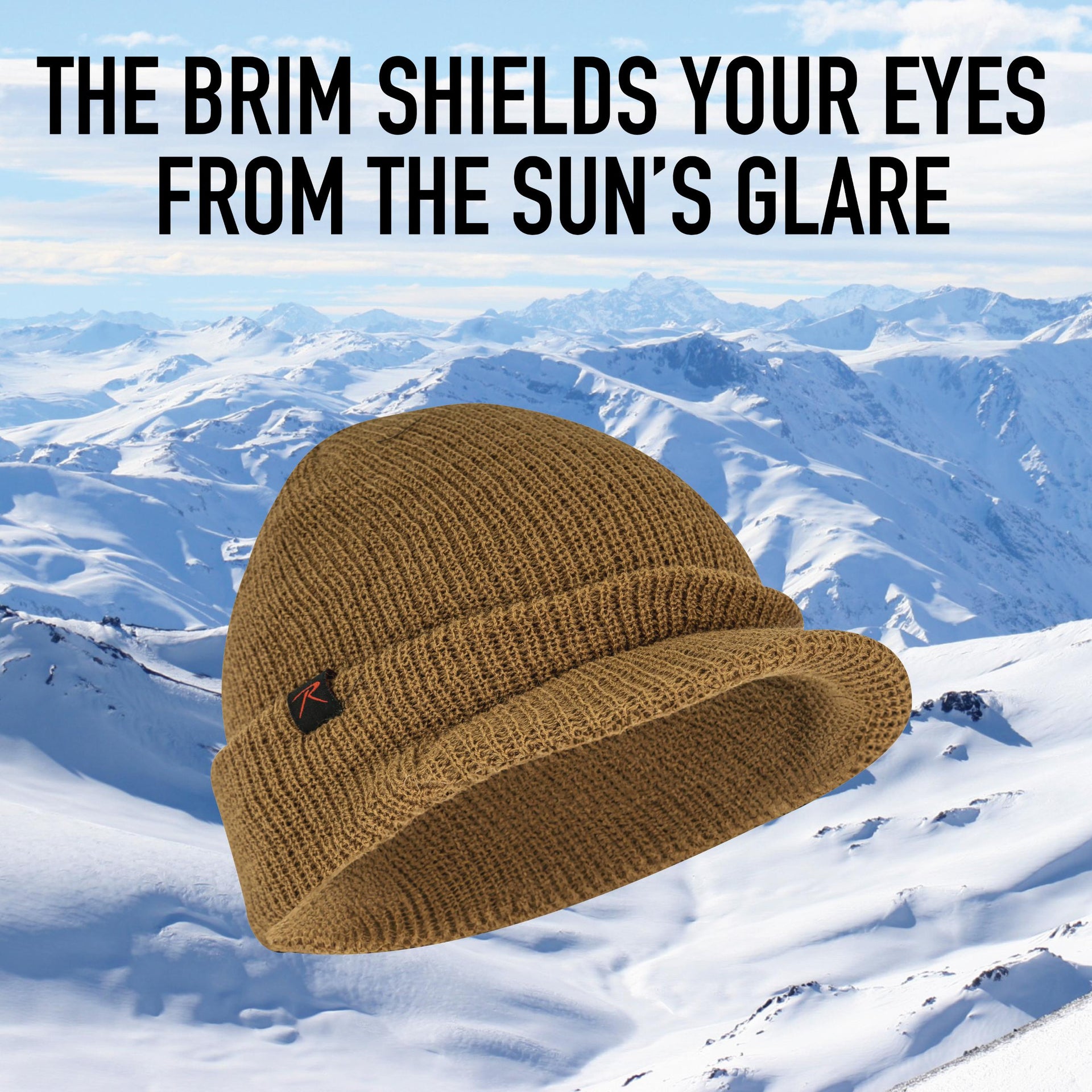 Rothco Watch Cap with Brim LARSON TACTICAL SUPPLY