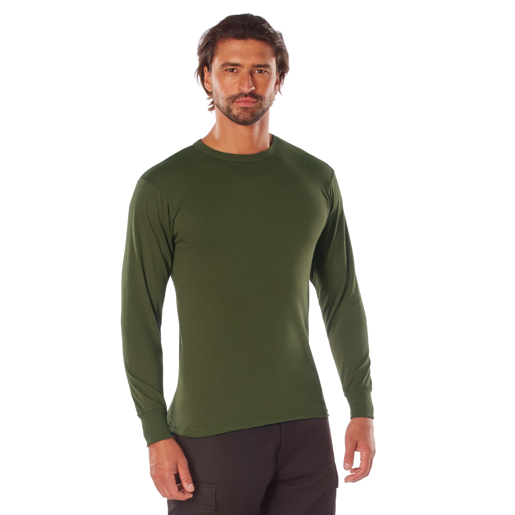 Rothco Long Sleeve Solid T-Shirt LARSON TACTICAL SUPPLY