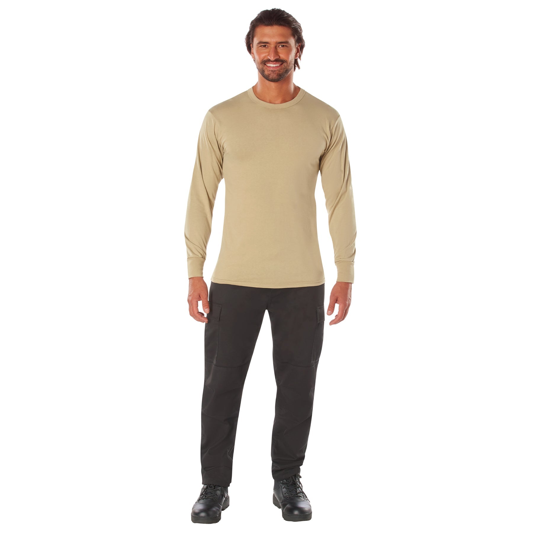 Rothco Long Sleeve Solid T-Shirt LARSON TACTICAL SUPPLY