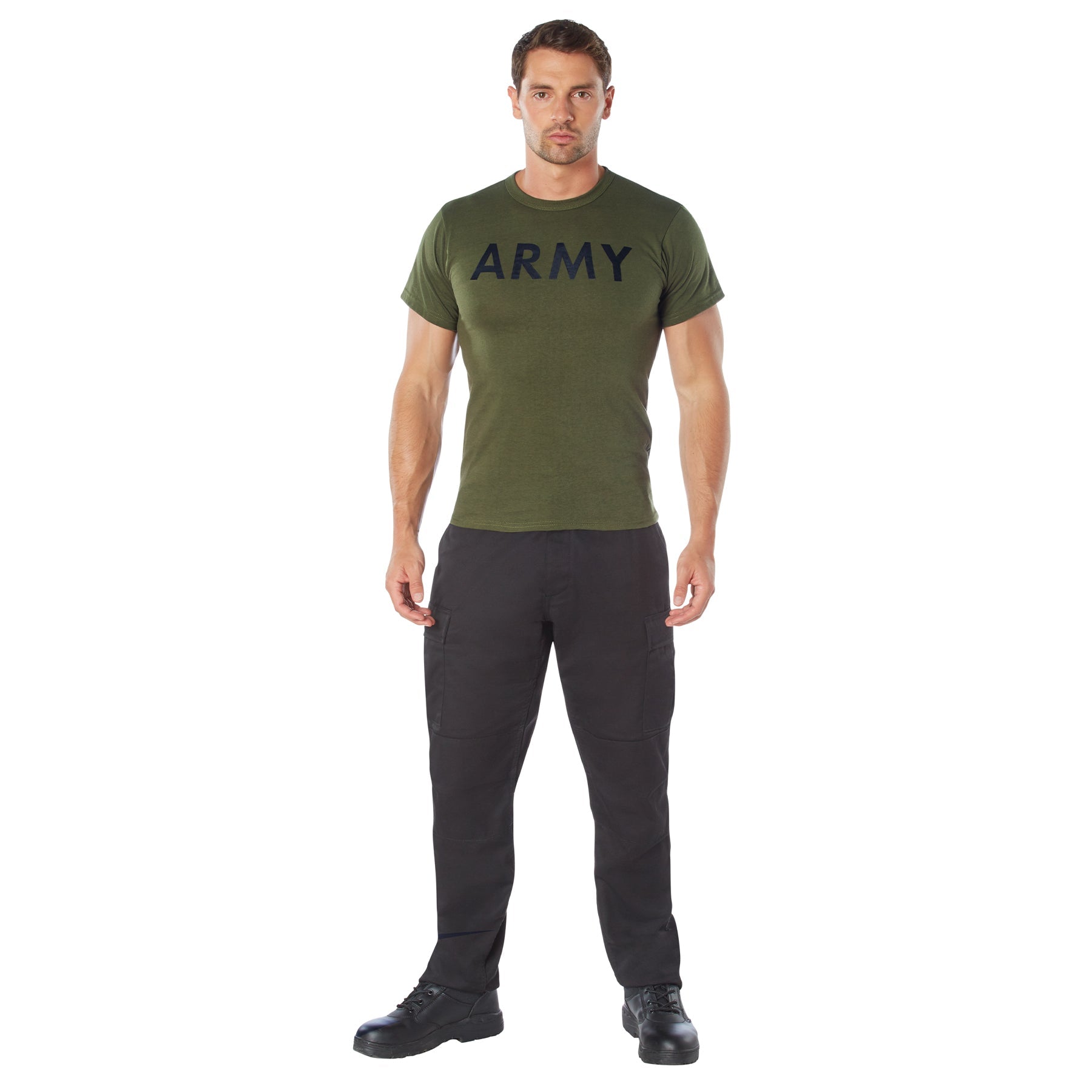 Rothco Olive Drab Military Physical Training T-Shirts LARSON TACTICAL SUPPLY