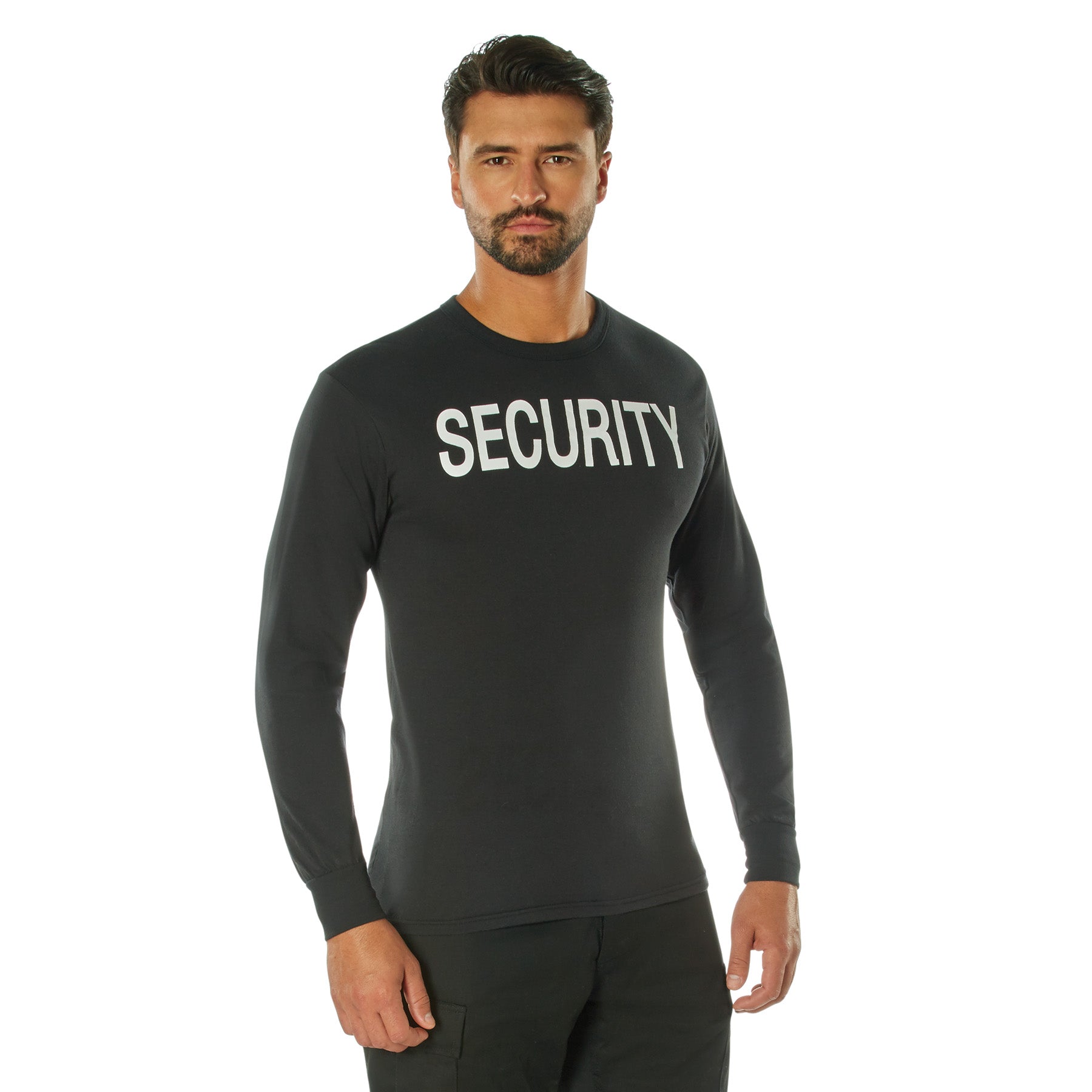 Rothco 2-Sided Security Long Sleeve T-Shirt LARSON TACTICAL SUPPLY