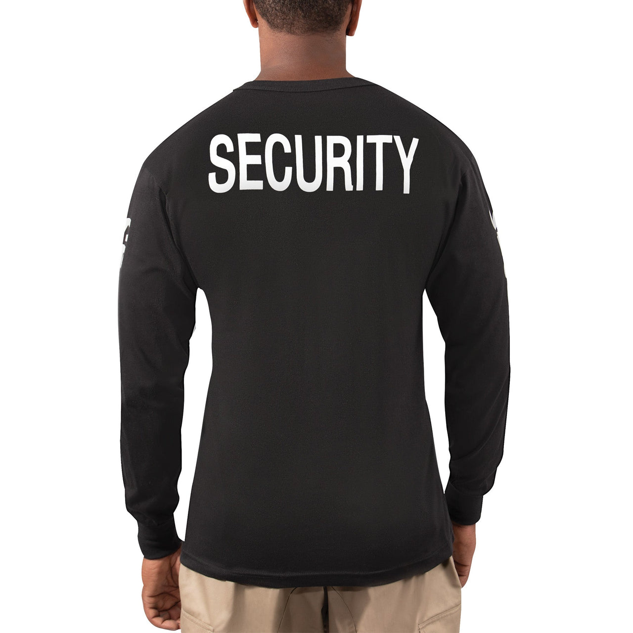 Rothco Long Sleeve Two-Sided Security T-Shirt LARSON TACTICAL SUPPLY